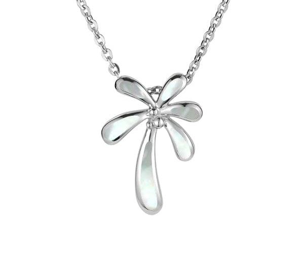 Mother of Pearl Retro Palm Tree Pendant Pendant Island by Koa Nani 