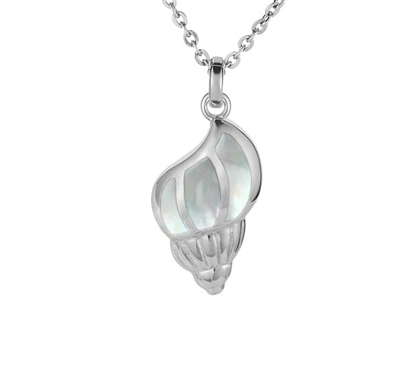 Mother of Pearl Seashell Pendant Pendant Island by Koa Nani White 
