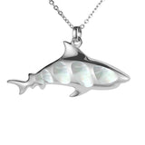 Mother of Pearl Shark Pendant Pendant Island by Koa Nani 
