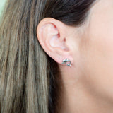 Nai'a Lei Stud Earrings Pendant Island by Koa Nani Small 