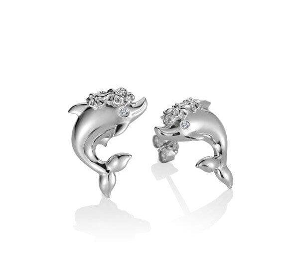 Nai'a Lei Stud Earrings Pendant Island by Koa Nani 