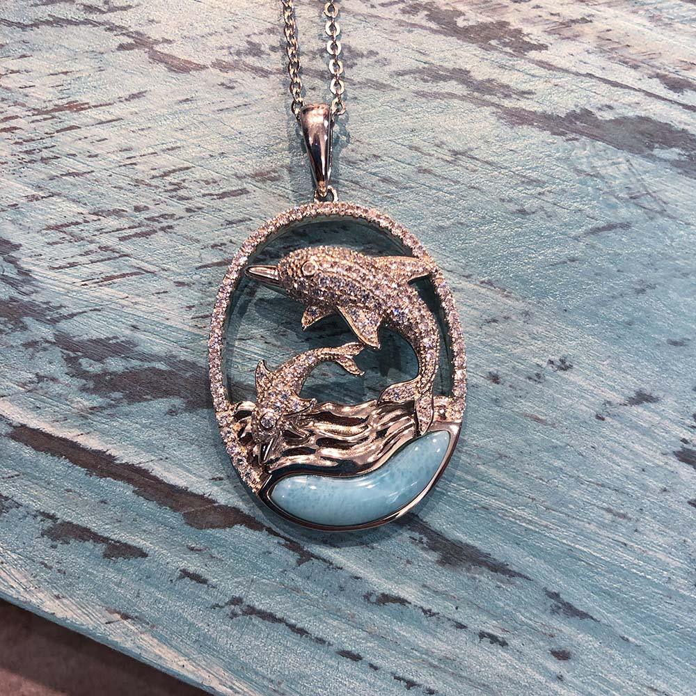 Nai'a of the Sea Pendant Pendant Island by Koa Nani 