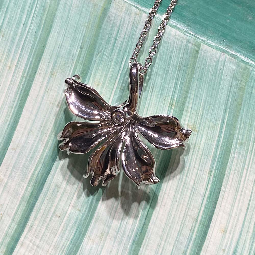 Naupaka Flower Pendant Pendant Island by Koa Nani 