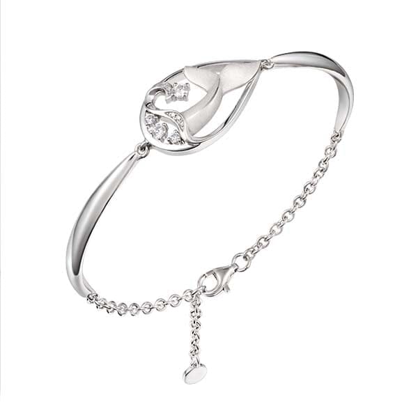 Ocean Sparkle Bangle Bracelet Island by Koa Nani 