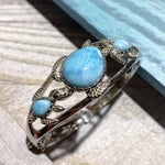 Ohana Honu Larimar Bangle Bangle Island by Koa Nani 
