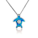 Opal Aumakua Honu Pendant Pendant Island by Koa Nani 