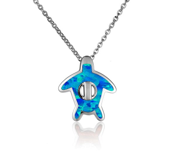 Opal Aumakua Honu Pendant Pendant Island by Koa Nani 