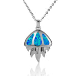 Opal Barrel Jellyfish Pendant Pendant Island by Koa Nani 