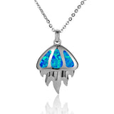 Opal Barrel Jellyfish Pendant Pendant Island by Koa Nani 