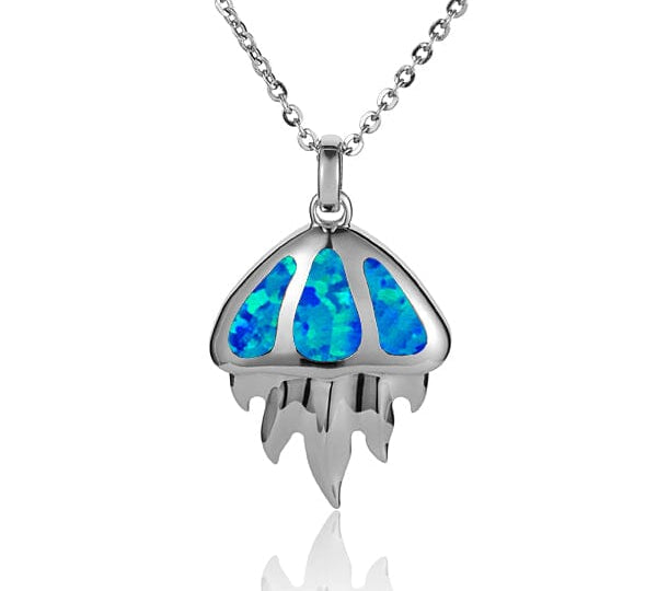 Opal Barrel Jellyfish Pendant Pendant Island by Koa Nani 