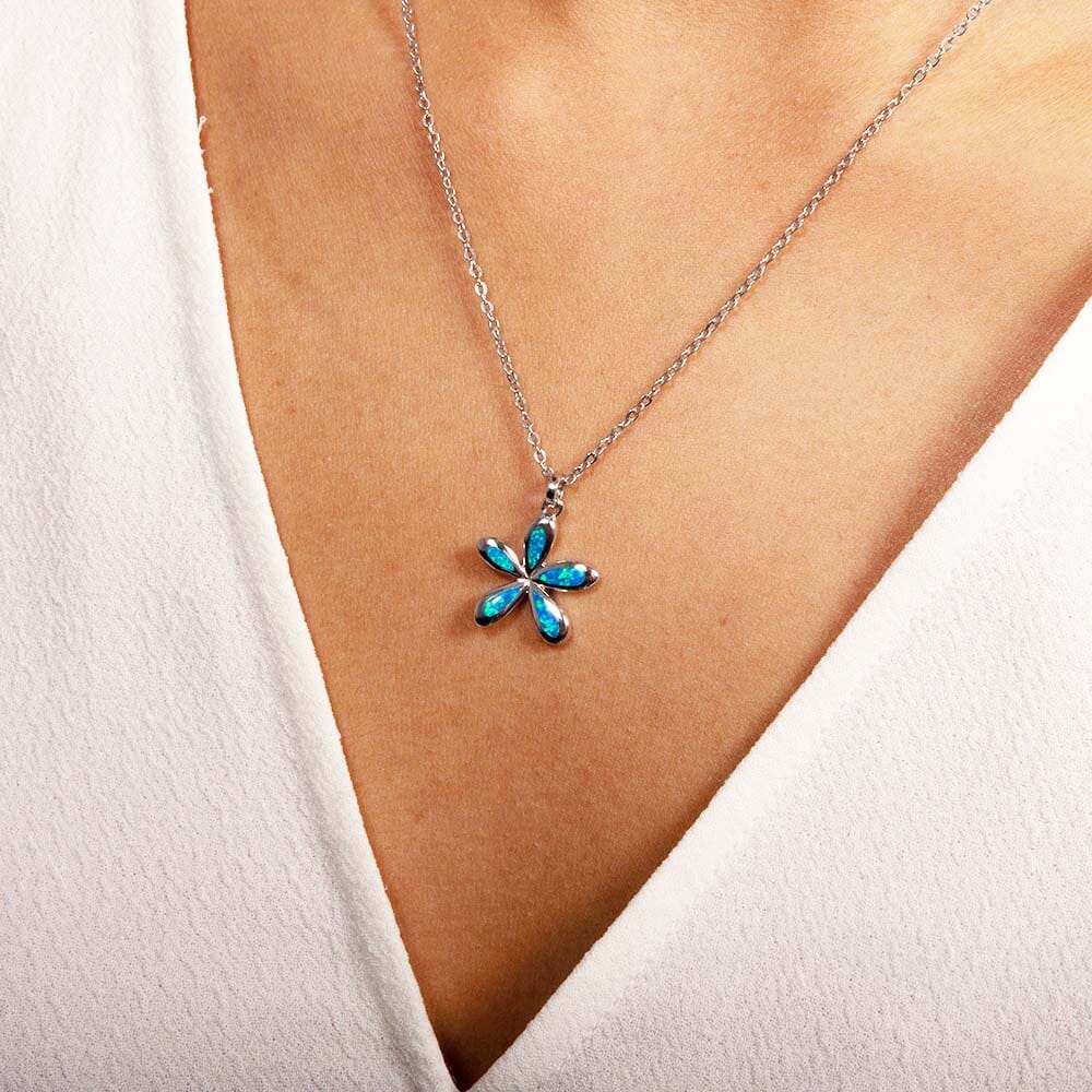 Opal Blooming Jasmine Pendant Pendant Island by Koa Nani 