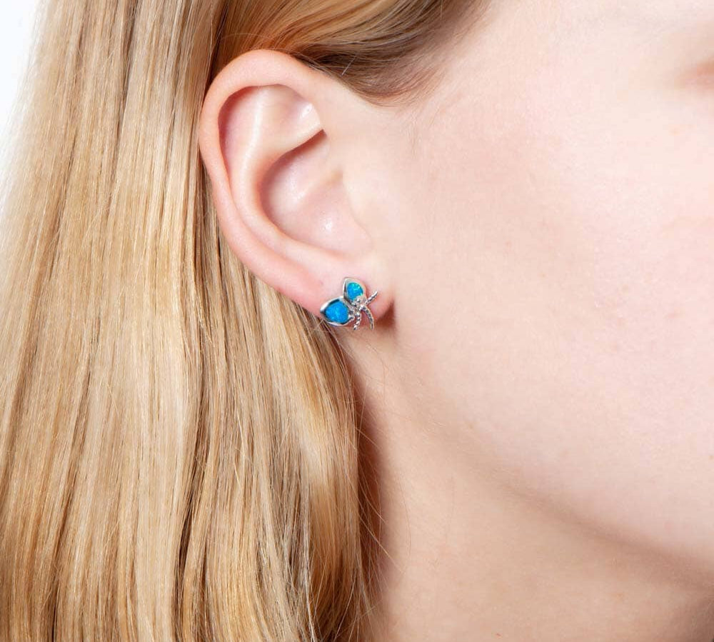 Opal Coconut Earrings Earrings Island by Koa Nani 