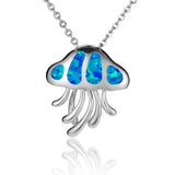 Opal Crystal Jellyfish Pendant Pendant Island by Koa Nani 