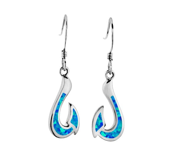 Opal Fishhook Earrings Earrings Island by Koa Nani 