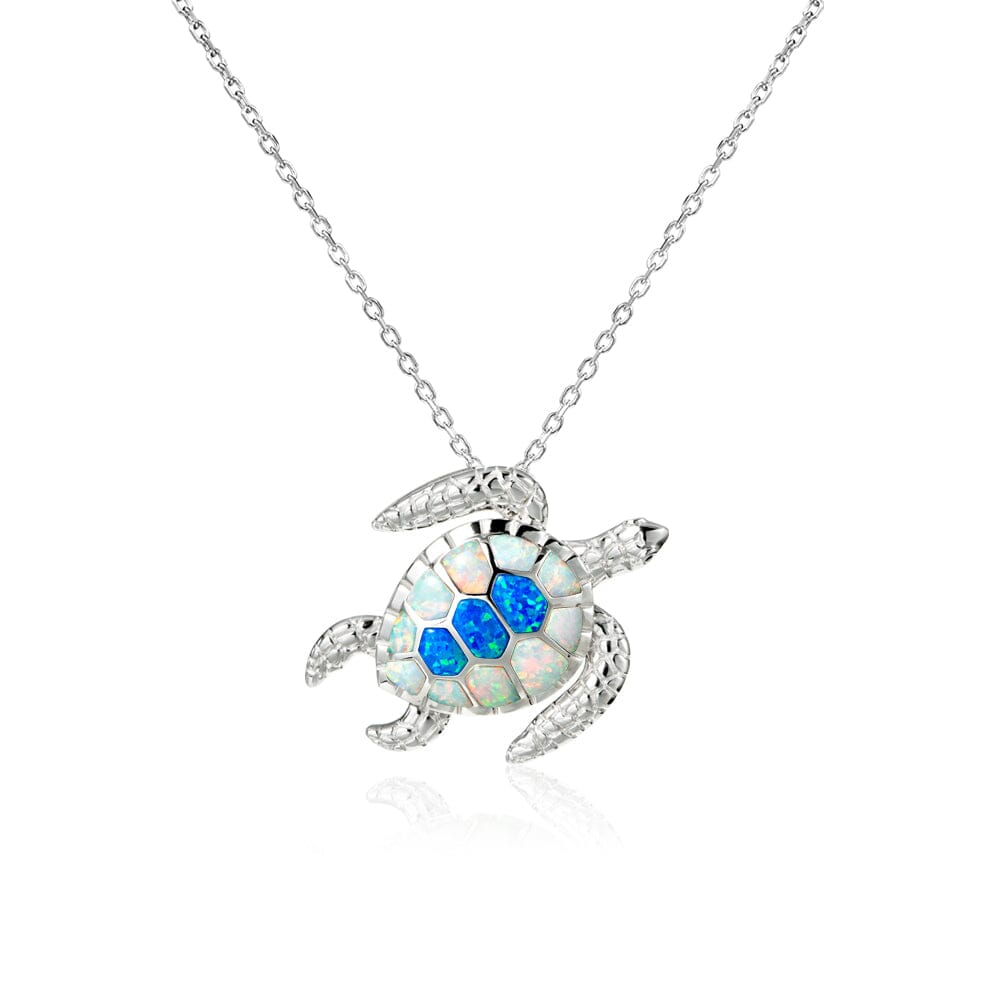 Opal Hana Honu Pendant Pendant Island by Koa Nani Small 