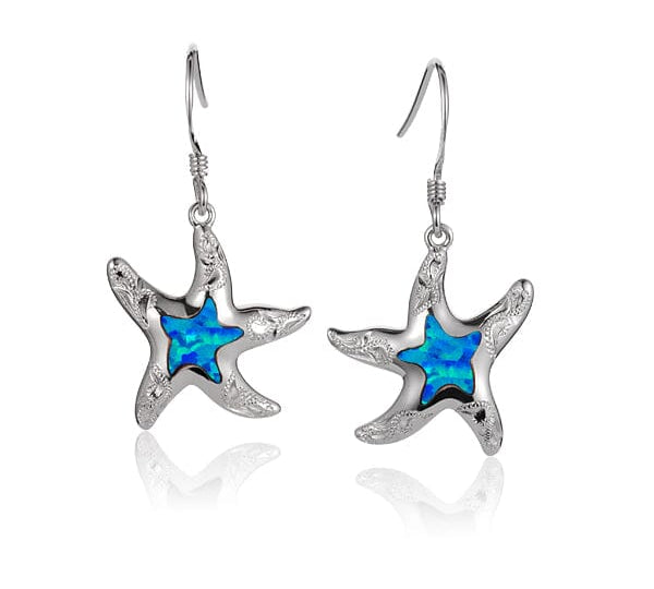 Opal Hau'oli Starfish Earrings Earrings Island by Koa Nani 