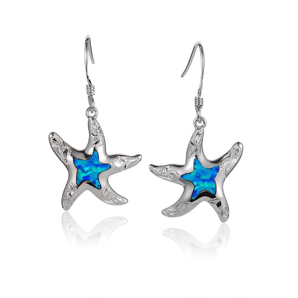 Opal Hau'oli Starfish Earrings Earrings Island by Koa Nani 