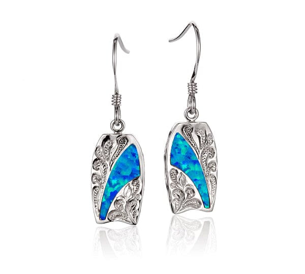 Opal Hawaii Board Earrings Earrings Island by Koa Nani 