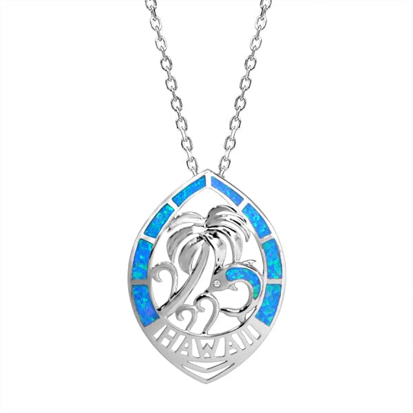 Opal Hawaiian Beach Pendant Pendant Island by Koa Nani 