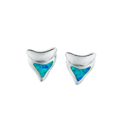 Opal Hawaiian Mano Tooth Earrings Earrings Island by Koa Nani 