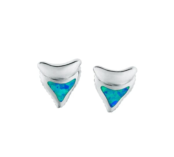 Opal Hawaiian Mano Tooth Earrings Earrings Island by Koa Nani 
