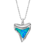 Opal Hawaiian Mano Tooth Pendant Pendant Island by Koa Nani 