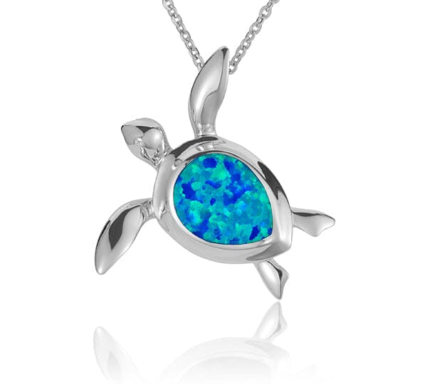 Opal Hilo Honu Pendant Pendant Island by Koa Nani Small 