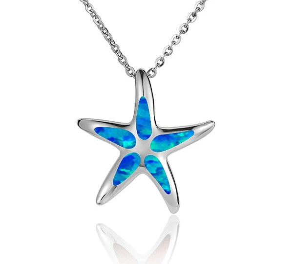 Opal Hokuhele Starfish Pendant Pendant Island by Koa Nani 