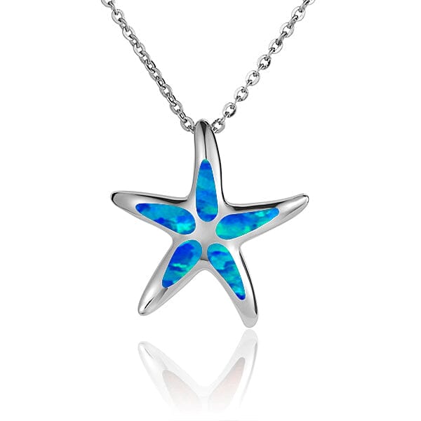 Opal Hokuhele Starfish Pendant Pendant Island by Koa Nani 