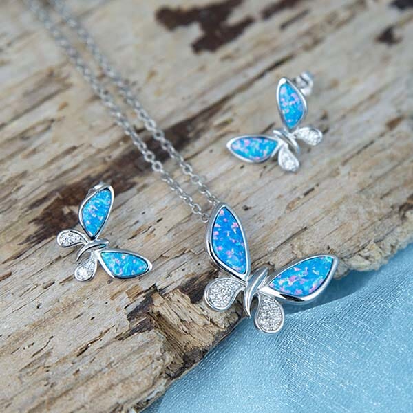 Opal Island Butterfly Earrings Earrings Island by Koa Nani 