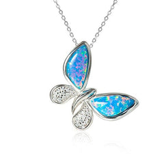 Opal Island Butterfly Pendant Pendant Island by Koa Nani 