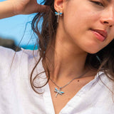 Opal Island Dragonfly Earrings Earrings Island by Koa Nani 