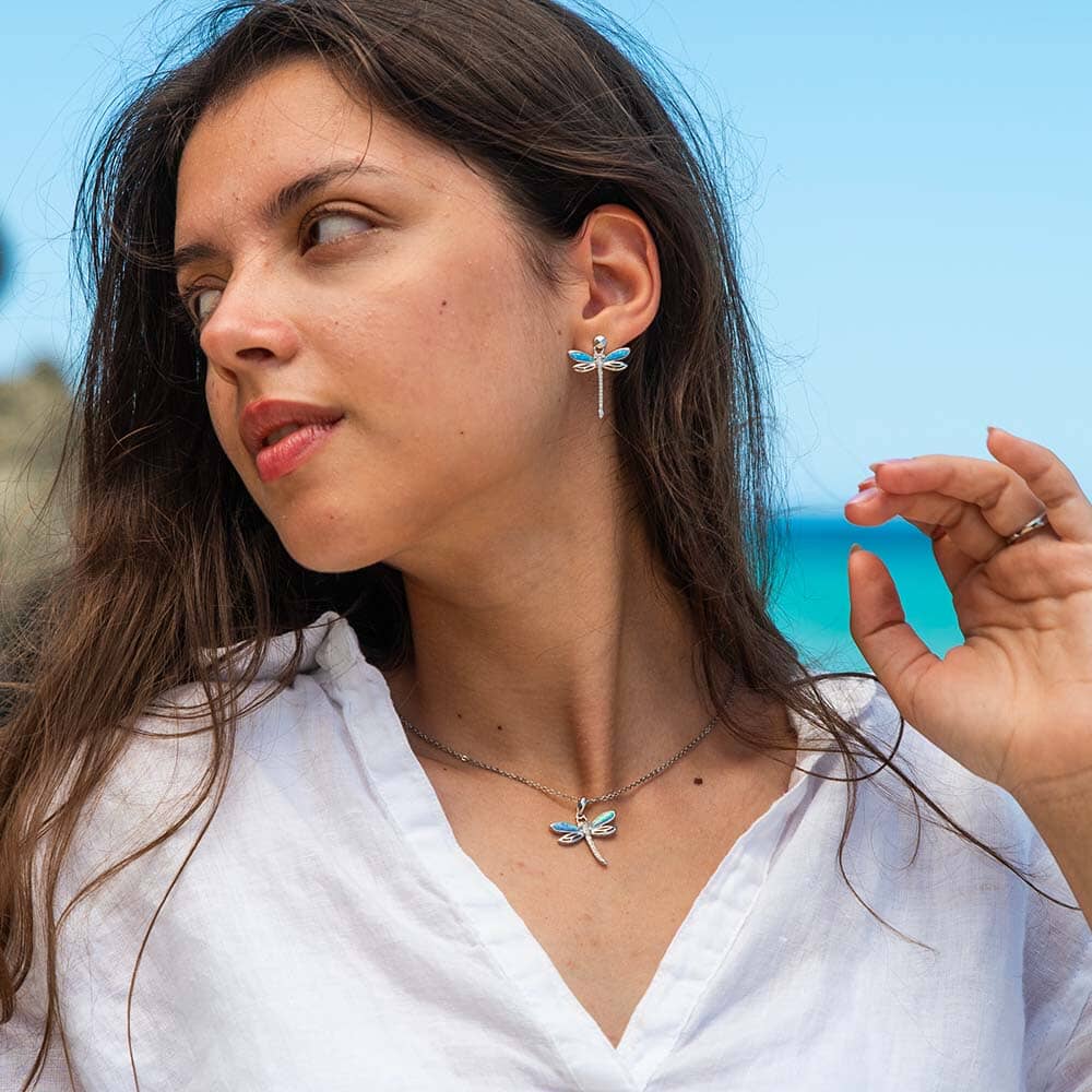 Opal Island Dragonfly Pendant Pendant Island by Koa Nani 