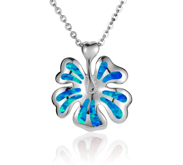 Opal Joyful Hibiscus Pendant Pendant Island by Koa Nani 