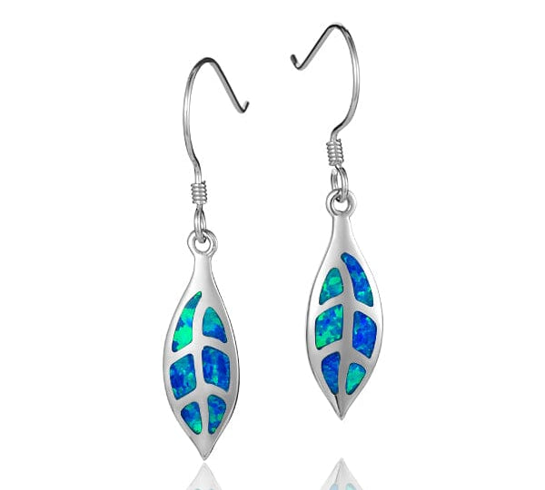 Opal Leaf Earrings Earrings Island by Koa Nani 
