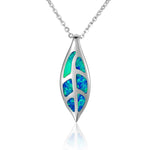 Opal Maile Leaf Pendant Pendant Island by Koa Nani 