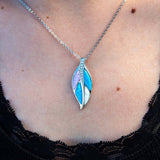 Opal Maile Leaf Pendant Pendant Island by Koa Nani 