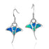 Opal Manta Ray Earrings Earrings Island by Koa Nani 