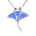 Opal Manta Ray Pendant Pendant Island by Koa Nani 