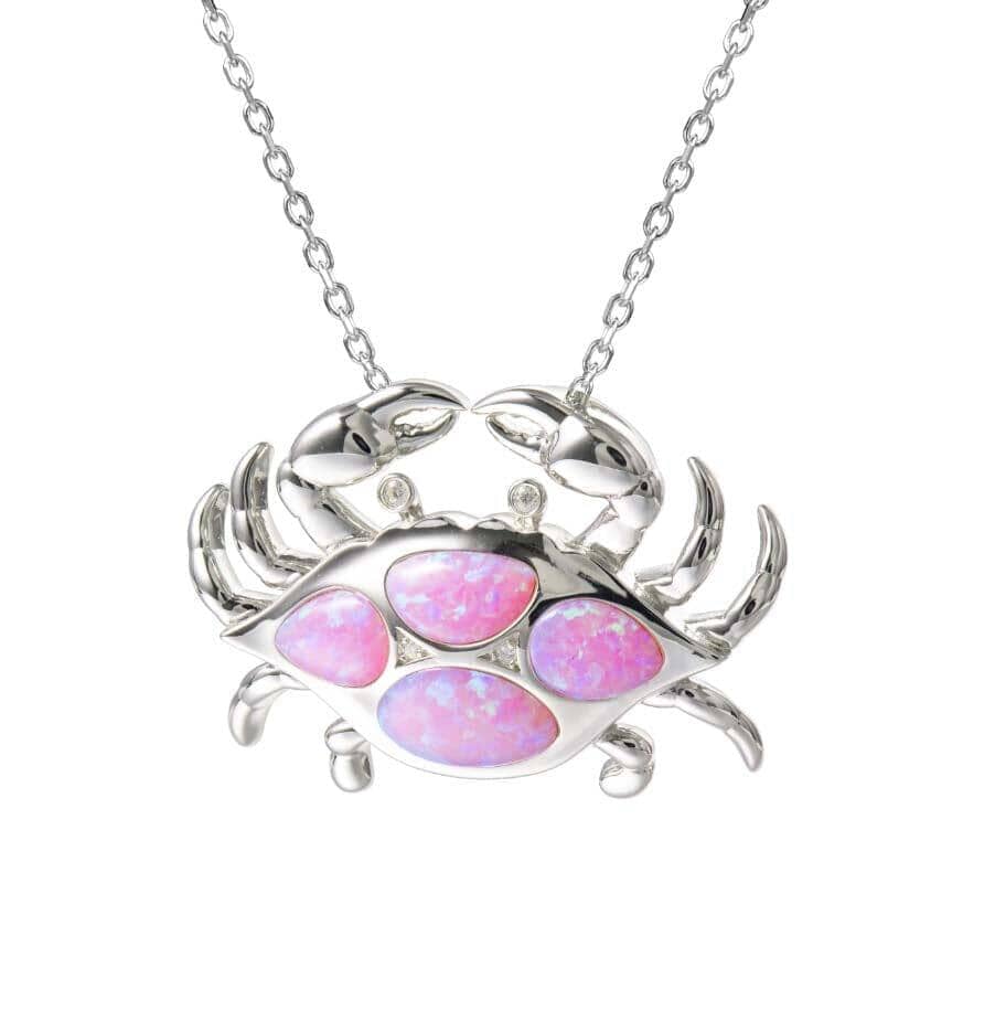 Opalite Mighty Crab Pendant Pendant Island by Koa Nani Pink 