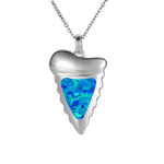 Opal Mighty Mano Tooth Pendant Pendant Island by Koa Nani 