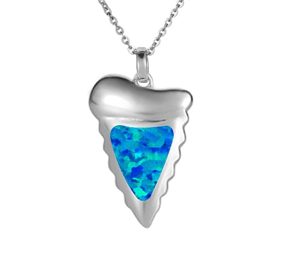 Opal Mighty Mano Tooth Pendant Pendant Island by Koa Nani 