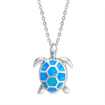 Opal Molokini Honu Pendant Pendant Island by Koa Nani 