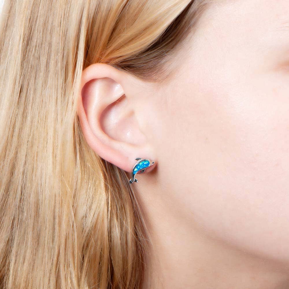 Opal Nai'a Earrings Pendant Island by Koa Nani 
