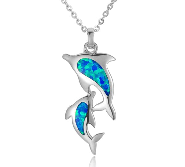 Opal Nai'a Lovers Pendant Pendant Island by Koa Nani 