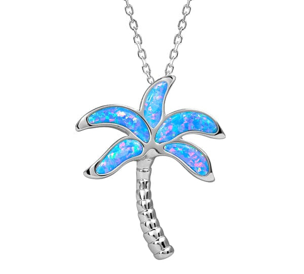 Opal Palm Tree Pendant Pendant Island by Koa Nani 