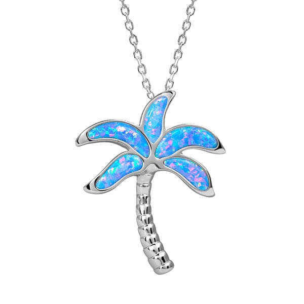 Opal Palm Tree Pendant Pendant Island by Koa Nani 