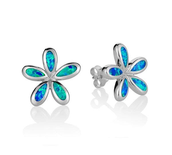 Opal Pikake Earrings Earrings Island by Koa Nani 