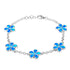 Opal Plumeria Charm Bracelet Bracelet Island by Koa Nani 