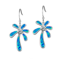 Opal Retro Palm Tree Earrings Earrings Island by Koa Nani 
